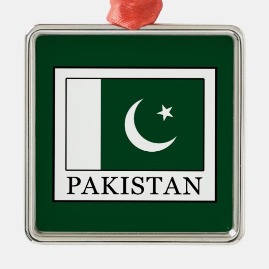 Pakistan Metalen Ornament (Voorkant)