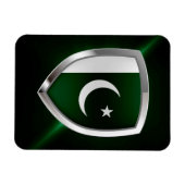Pakistan Metallic Embleem Magneet (Horizontaal)