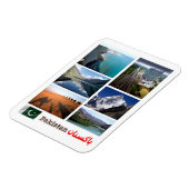 Pakistan - Mozaïek - Magnet Magneet (Linkerzijde)