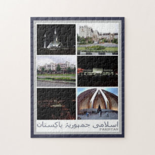 Pakistan - Mozaïek - Nepal - Legpuzzel