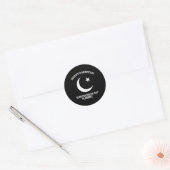 Pakistan Onafhankelijkheidsdag 14 augustus Ronde Sticker (Envelop)