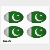 Pakistan Ovale Sticker (Vel)