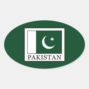 Pakistan Ovale Sticker