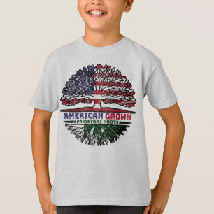 Pakistan Pakistaans VS Amerikaan USA Verenigde Sta T-shirt