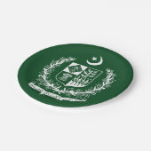 Pakistan Papieren Bordje (Gekanteld)