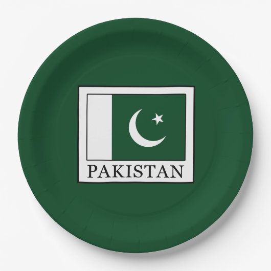 Pakistan Papieren Bordje (Voorkant)