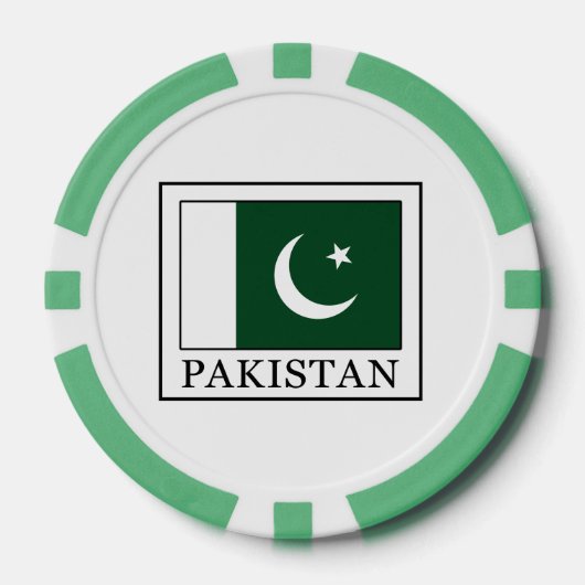Pakistan Pokerchips (Voorkant)
