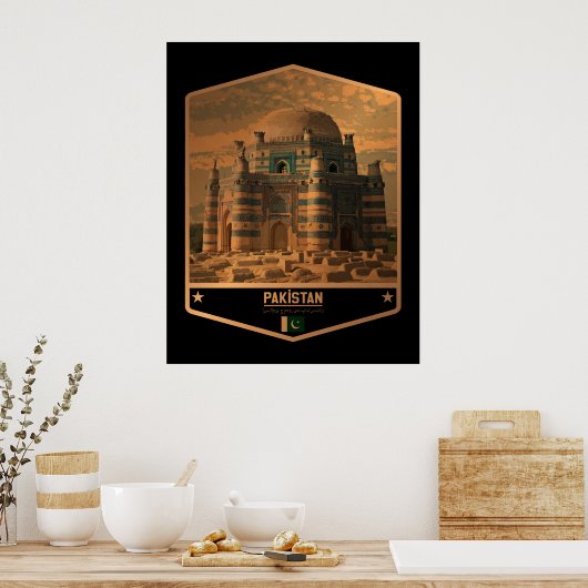 Pakistan Poster (Keuken)