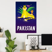 Pakistan Poster (Thuiskantoor)