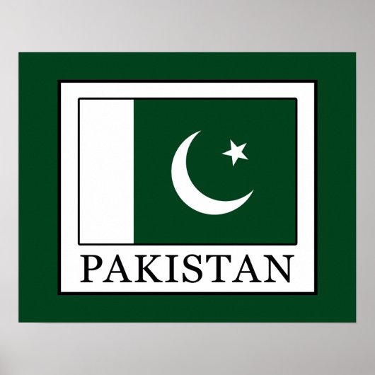 Pakistan Poster (Voorkant)