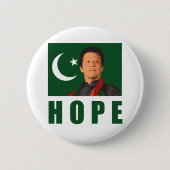 Pakistan President Ondersteuning Badge Pin Button (Voorkant)