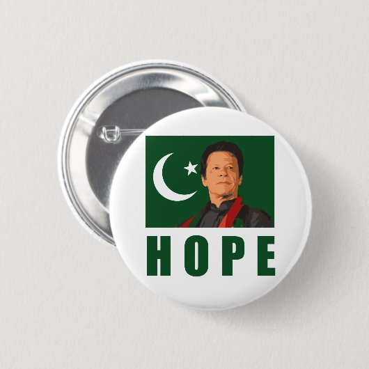 Pakistan President Ondersteuning Badge Pin Button (Voorkant /achterkant)