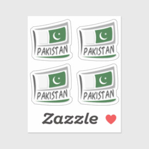 Pakistan Pride X-vlag Sticker