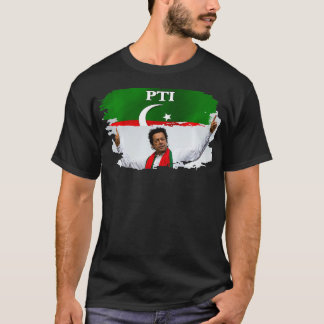 Pakistan PTI Partij Imran Khan Pakistani T-shirt