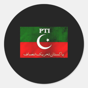 Pakistan Pti Py Imran Khan Ronde Sticker