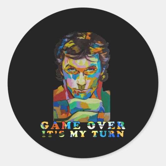 Pakistan Pti Py Imran Khan Ronde Sticker (Voorkant)