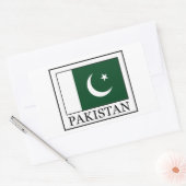 Pakistan Rechthoekige Sticker (Envelop)