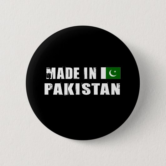 PAKISTAN RONDE BUTTON 5,7 CM (Voorkant)