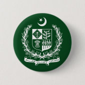 Pakistan Ronde Button 5,7 Cm (Voorkant)