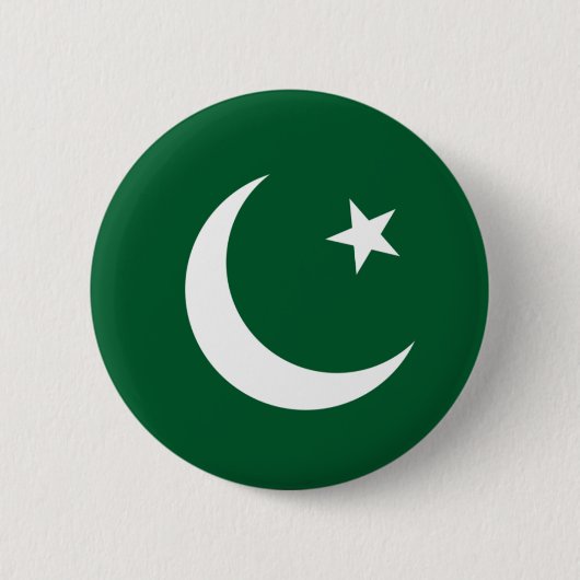 Pakistan Ronde Button 5,7 Cm (Voorkant)