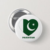 Pakistan Ronde Button 5,7 Cm (Voorkant /achterkant)