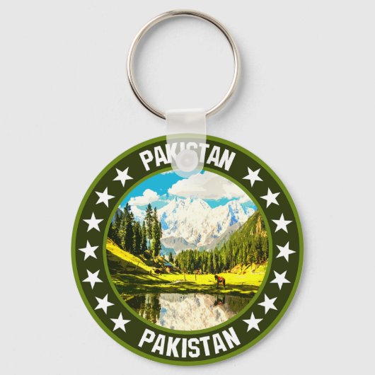 Pakistan Sleutelhanger (Achterkant)
