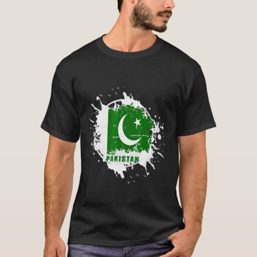 Pakistan Spatwater T-shirt (Voorkant)