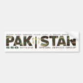 PAKISTAN SSG BUMPERSTICKER (Voorkant)