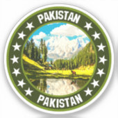 Pakistan Sticker (Voorkant)