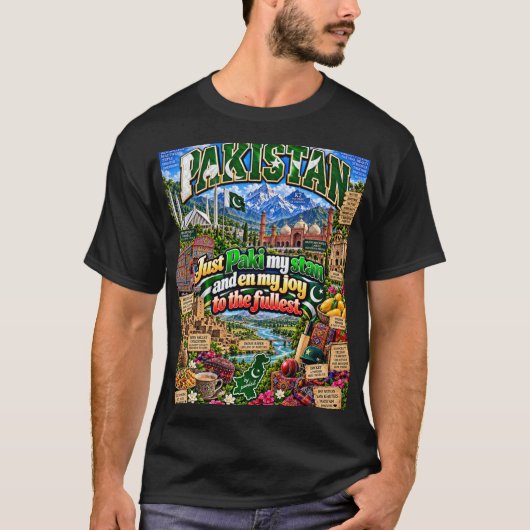 Pakistan T-shirt (Voorkant)
