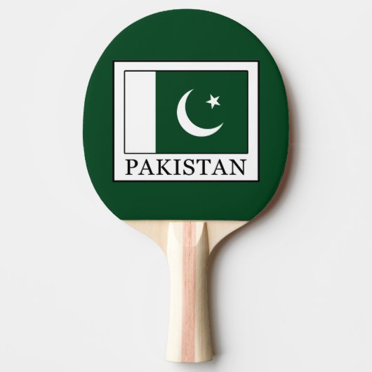 Pakistan Tafeltennisbatje (Voorkant)