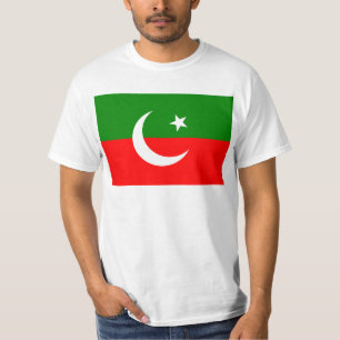 Pakistan Tehreek E Insaf, Colombiaanse vlag T-shirt