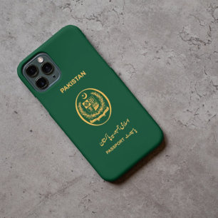 Pakistan Travel Passport Print Souvenir Case-Mate iPhone 14 Hoesje