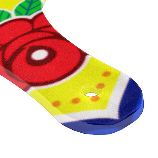  Pakistan Truck Art Glass snijplank (Hoek)