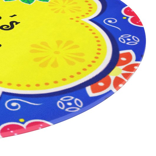  Pakistan Truck Art Glass snijplank (Hoek)