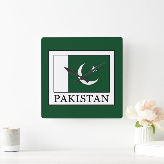Pakistan Vierkante Klok (Huis)
