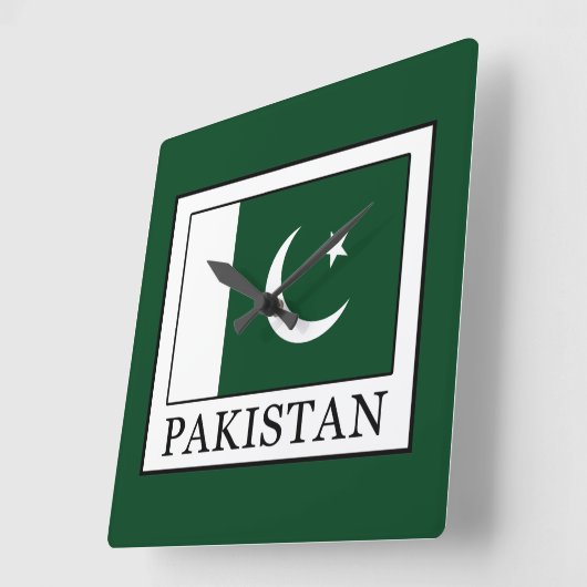 Pakistan Vierkante Klok (Hoek)