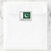 Pakistan Vierkante Sticker (Tas)