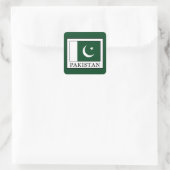 Pakistan Vierkante Sticker (Tas)