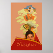 Pakistan - Vintage Poster (Voorkant)