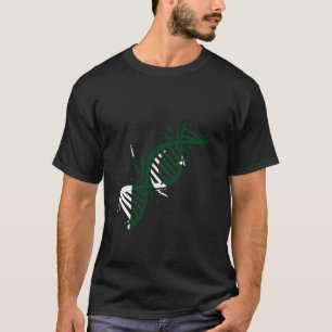 Pakistan Vlag DNA Molecule Pakistaanse Trots Pakis T-shirt