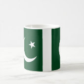Pakistan Vlag Keramische Koffie Mok (Center)