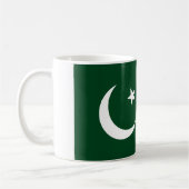 Pakistan Vlag Keramische Koffie Mok (Links)