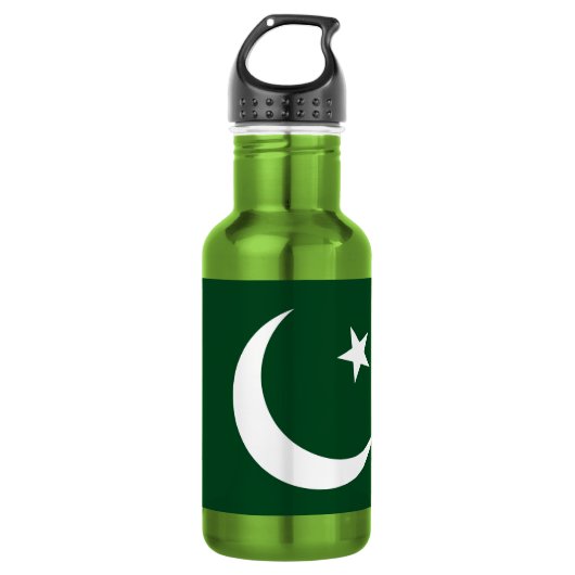 Pakistan Vlag Liberty Bottle Waterfles (Voorkant)