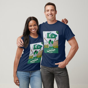 Pakistan Zindabad: Onze vrijheid vieren! T-shirt