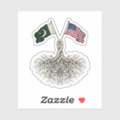Pakistani-American Sticker (Vel)