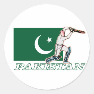 Pakistani cricket Player Ronde Sticker