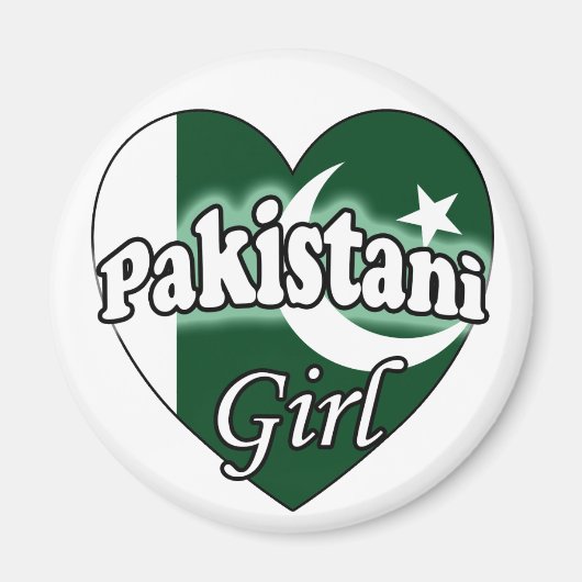 Pakistani Girl Magneet (Voorkant)