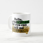 Pakistani, maar noem me Geweldige Koffiemok (Voorkant links)