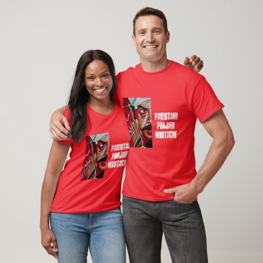Pakistani Punjabi Mustache T-shirt (Unisex)